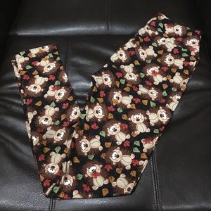 Lularoe hedgehogs black background OS